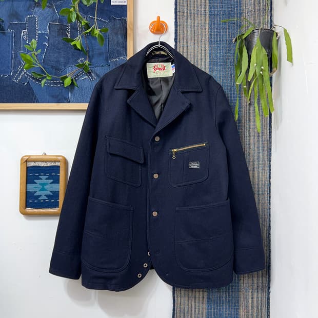 SCHOTT Melton Wool Engineer Jacket