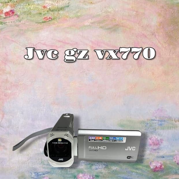 🚀원격조정가능/ 카메라파우치 / Jvc gz vx770 빈티지 캠코더
