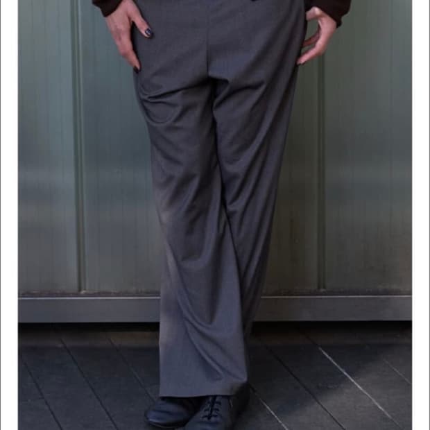 [3]머듈 스트라이프 파자마 팬츠