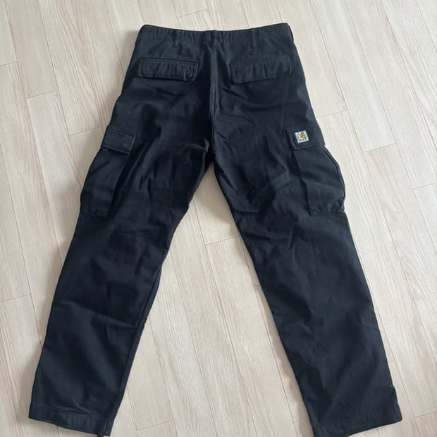칼하트 레귤러 카고팬츠 블랙