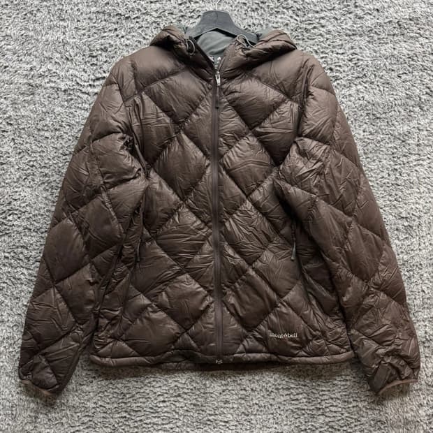 20s 몽벨 라이트 알파인 다운 파카 브라운