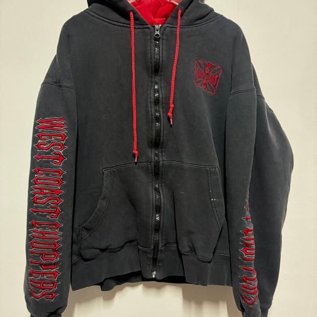 [M] West Coast Choppers 써멀 후드 집업