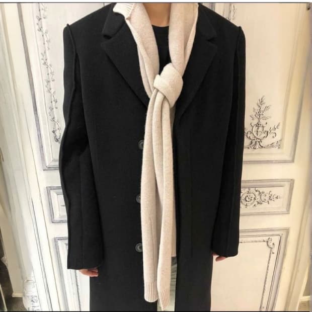 maison margiela 마르지엘라 립포인트 머플러