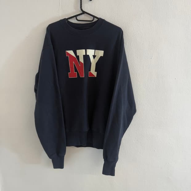 only NY X 챔피온 crew RW Crewneck m