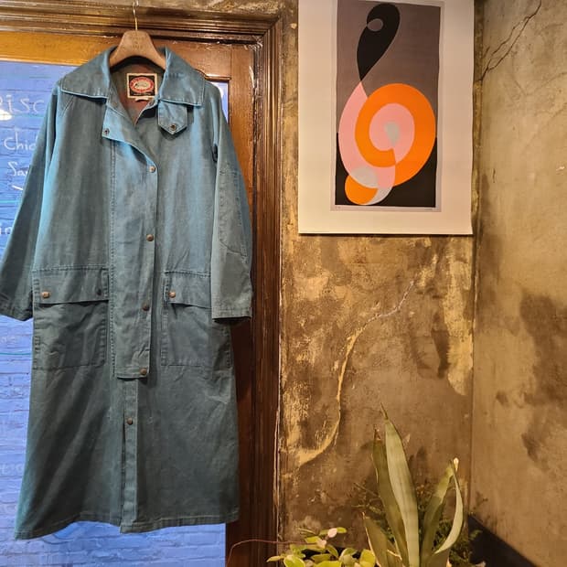 90'S 호주 수렵용아웃도어 코트 