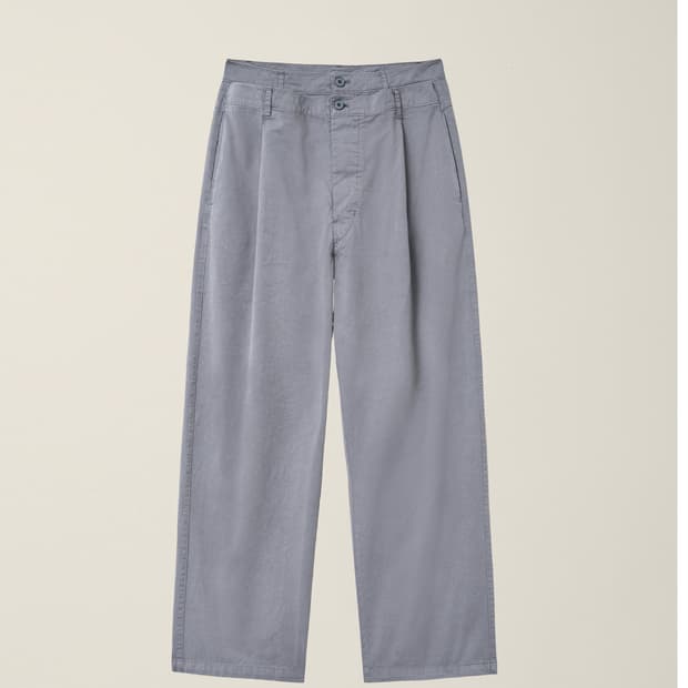 ee DOUBLE WAIST TROUSER S