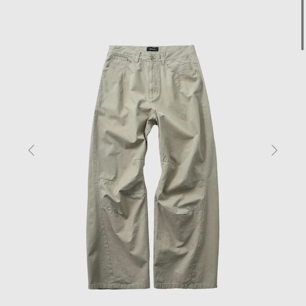 999휴머니티 AV PLEATS PANTS