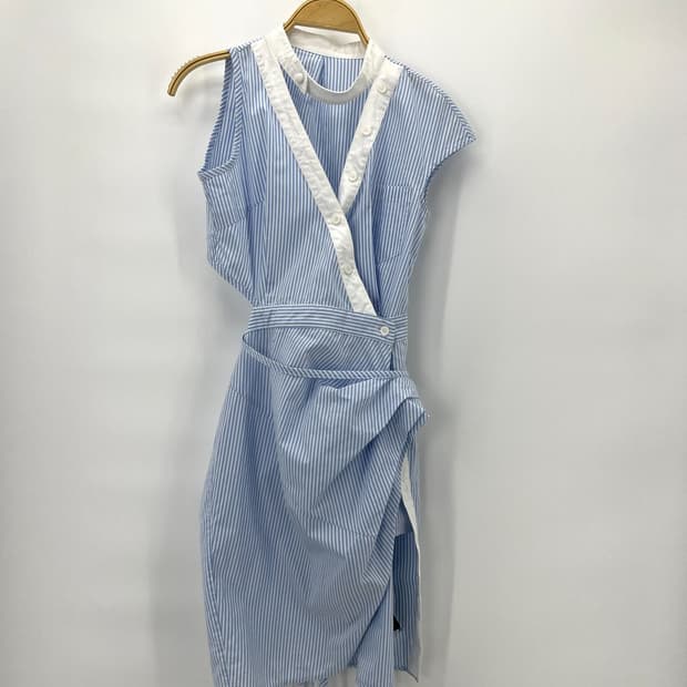 [Alexander Wang] 알렉산더 왕 비대칭 랩 드레스