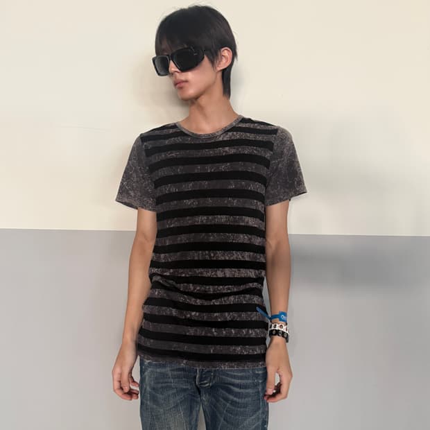 Giorgio Brato star striped T-shirt