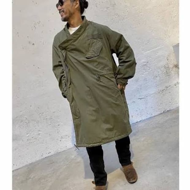 비즈빔 참도 피쉬테일 파카 올리브 3사이즈