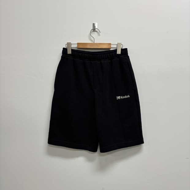 코닥 면 반바지 블랙 M [50717]