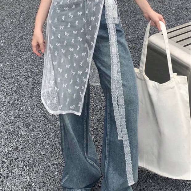 레이어드 스커트