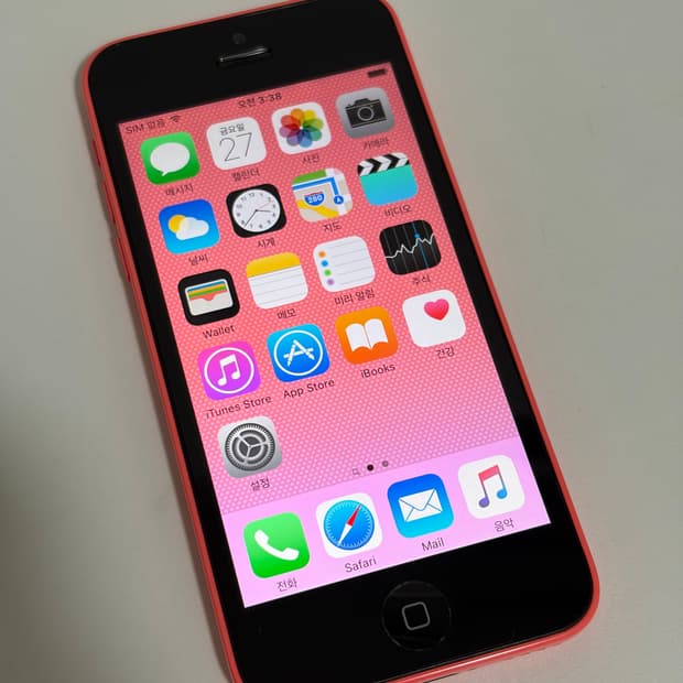 아이폰 5c 핑크 16기가 #6353