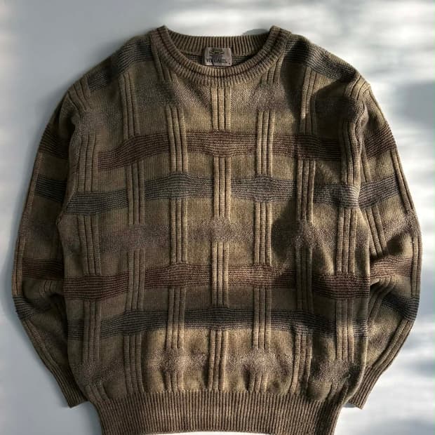 [M] Vulgaris 90s 일본 빈티지 블렌드 니트 스웨터