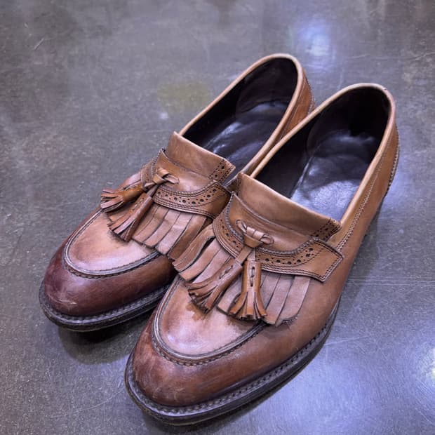 페라가모 클래식 프린지 테슬로퍼 슈즈 6.5