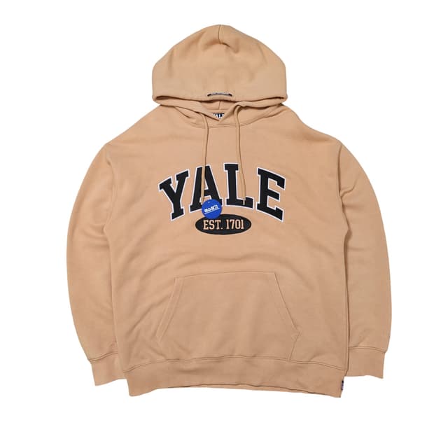YALE 예일 빅로고 후드티