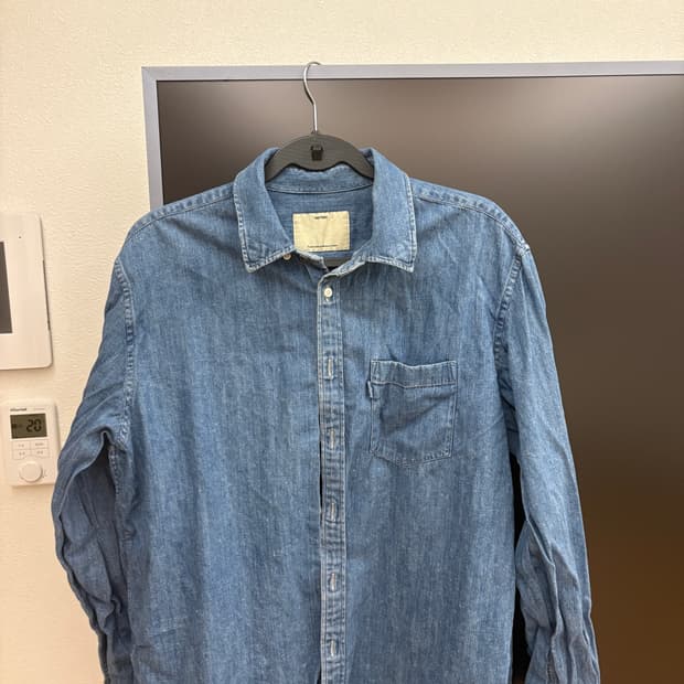 포터리 데님셔츠 3사이즈
