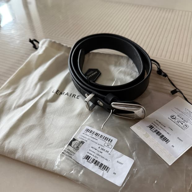 르메르 웨스턴벨트 95 새상품 