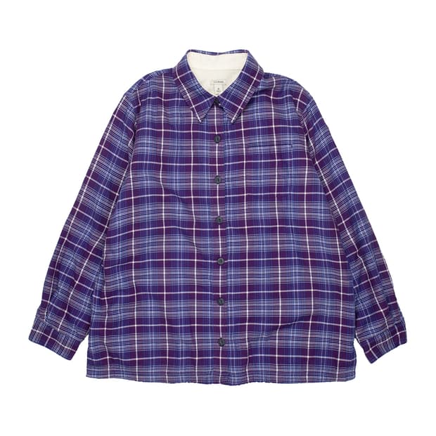 엘엘빈 플리스 라이너 플란넬 셔츠