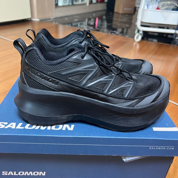 살로몬 꼼데가르송 XT-6 265 (uk8)