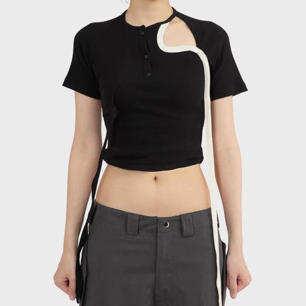 오토링거 오토라운지 립 티셔츠