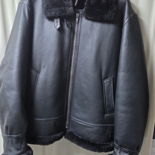 양가죽 B-3 무스탕