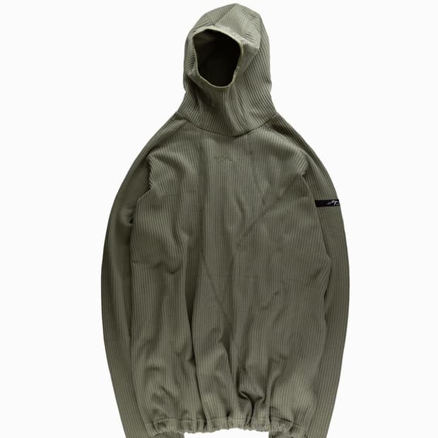 콜드웜 와플 워머 후드(카키)