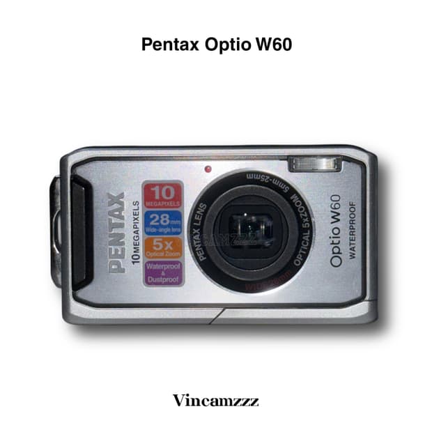 [풀박] Pentax Optio 펜탁스 옵티오 W60 디지털 카메라