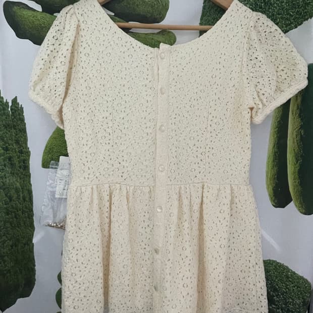 일본 빈티지 레이스 블라우스