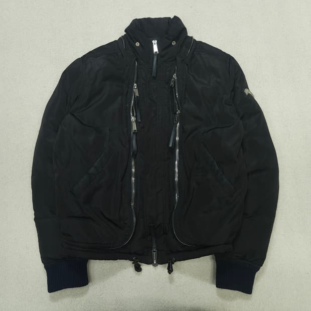 디스퀘어드2 다운 봄버 자켓 46 블랙