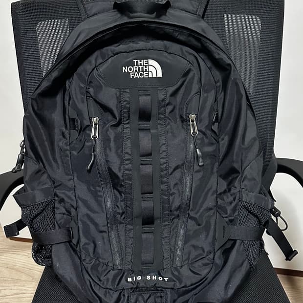 노스페이스 빅샷 블랙 백팩
