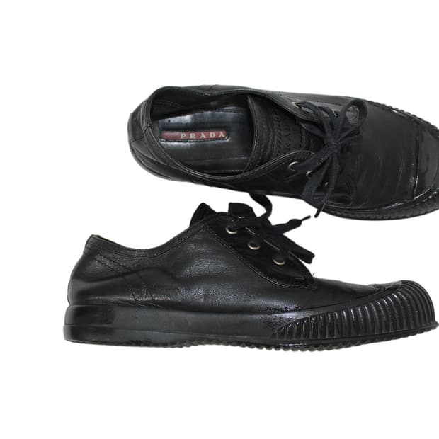 2000s PRADA SPORT 프라다 스포츠 레더 레이스업 슈즈