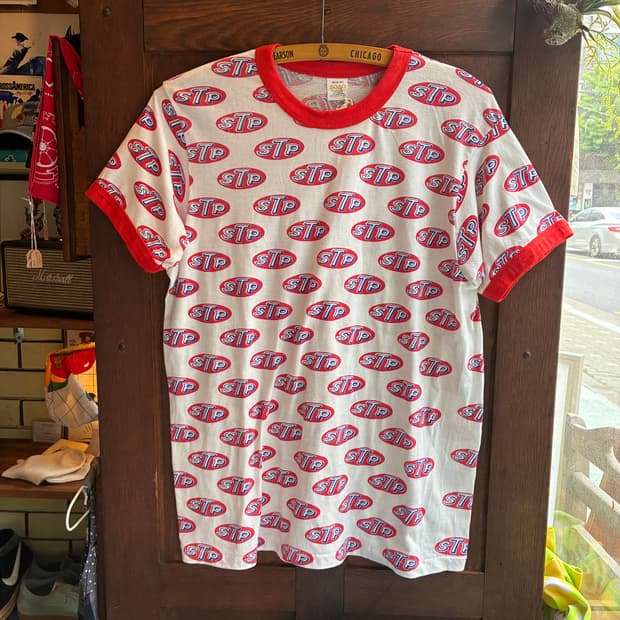 80’s STP All Over Print Ringer Tee