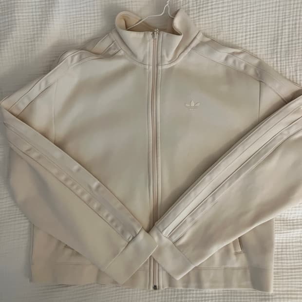 아디다스 아이보리 져지 xs