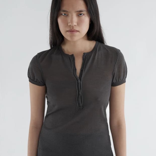 [S,M]팔로마울 Don 반팔 니트