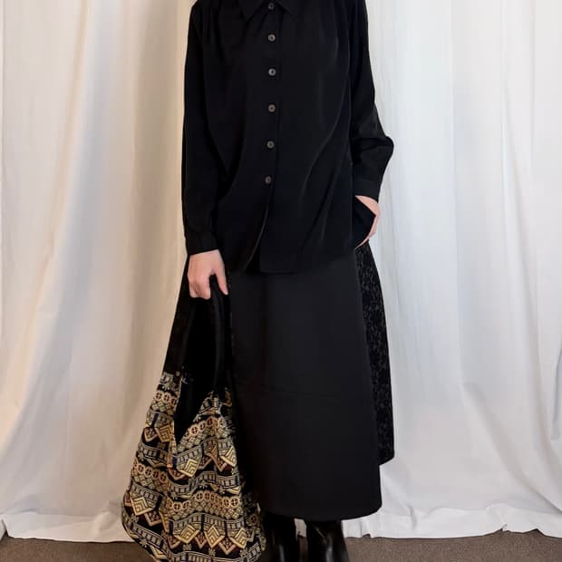 Ethnic Pattern Shoulder Bag