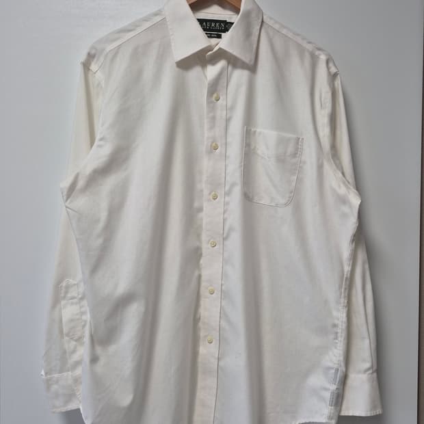 로렌 랄프로렌 아이보리 남방 셔츠 남성 100~105사이즈