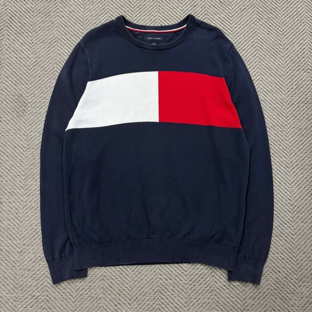 타미힐피거 시그니처 니트 v2711