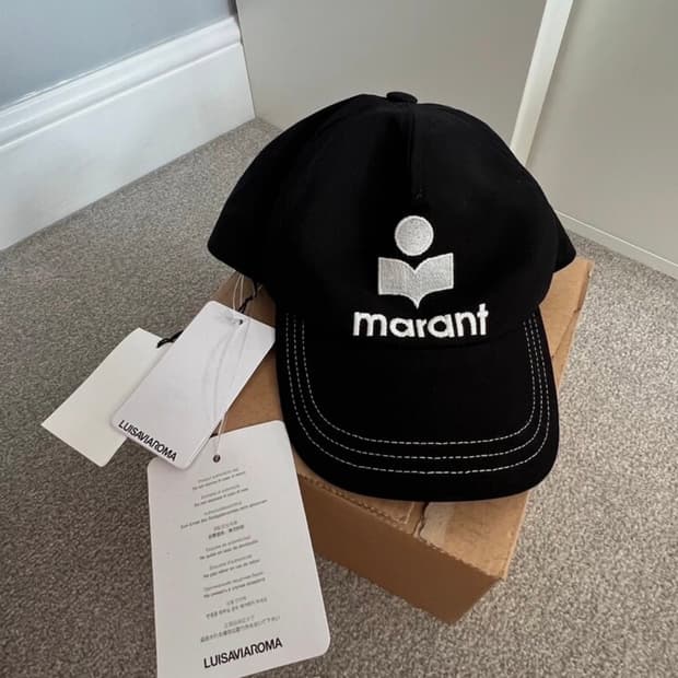 이자벨마랑 스티치 볼캡