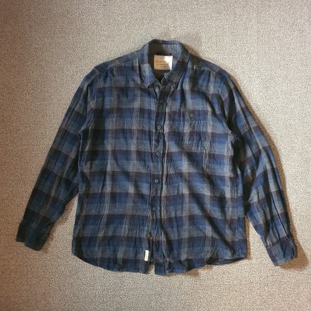 미국 수입 플란넬 체크 셔츠 no.8