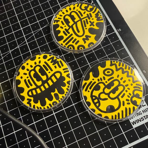 일본 빈티지 뱃지 팝니다