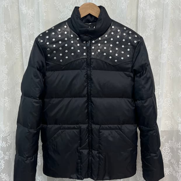 46) 생로랑 14FW 에디슬리먼 스터드 구스다운 패딩