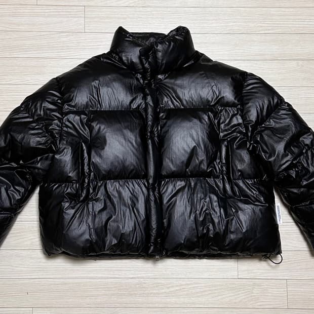 프라이 숏 푸퍼 패딩 블랙 s