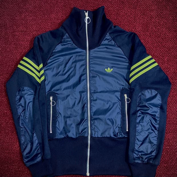 아디다스 우먼 트랙탑 져지 집업 네이비 90