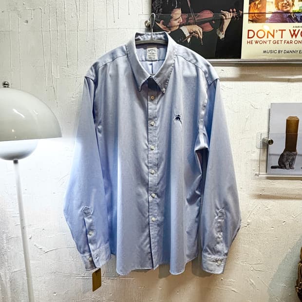 브룩스브라더스 라이트 블루 셔츠