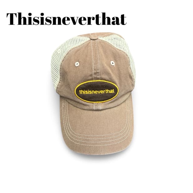 디스이즈네버댓 메쉬캡