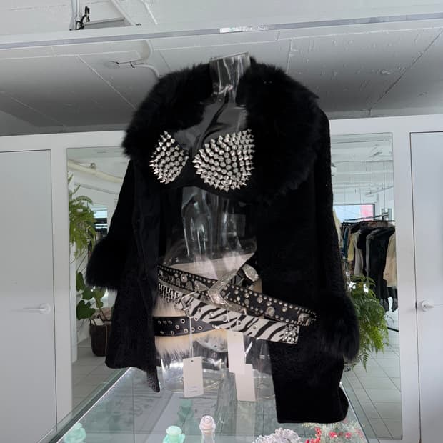 real leather shearling jacket