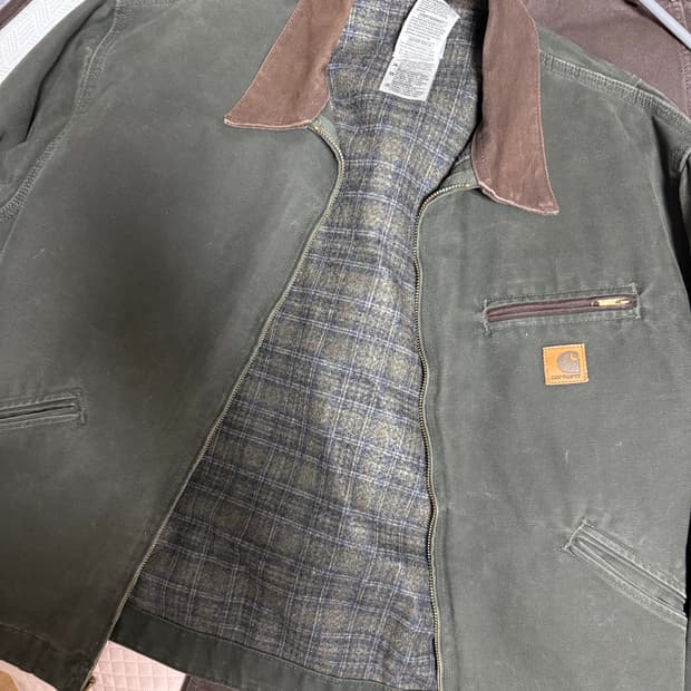 칼하트 디트로이트 j97 mos xl , b136 dkb 더블니