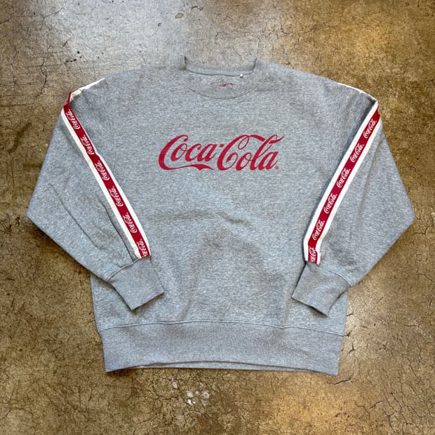 gu x coca cola sweatshirt