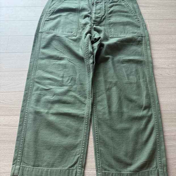 orslow 오어슬로우 퍼티그 레귤러핏 3사이즈 수선제품